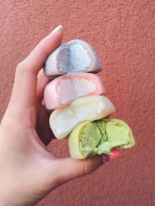 Japanese Mochi Ice Cream is best perfect for popping in the mouth.